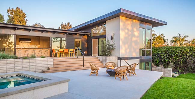 New modern home in Carlsbad by The Brown Studio