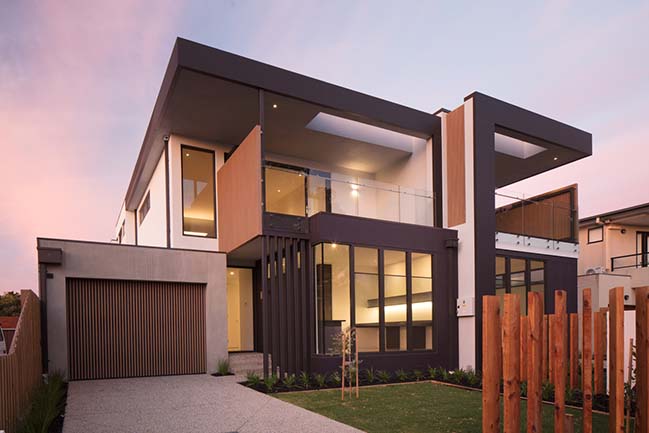 Clark Townhouses in Seaholme by McGann Architects