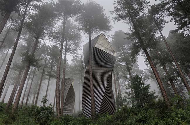 Helix Tree House by Antony Gibbon Designs