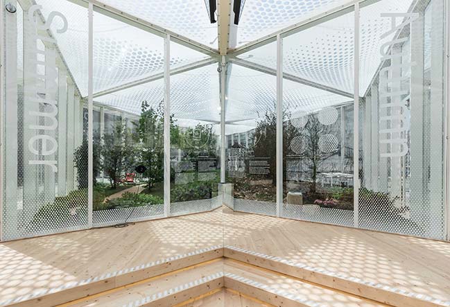 Carlo Ratti Associati's Garden Pavilion with the Four Seasons opens in Milan