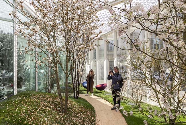 Carlo Ratti Associati's Garden Pavilion with the Four Seasons opens in Milan