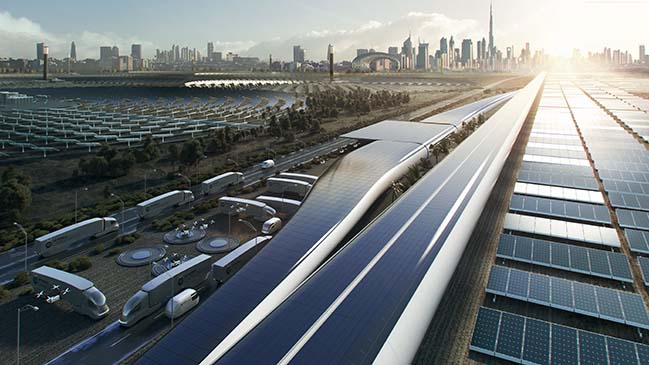 Foster + Partners video for DP World Cargospeed premieres in Dubai