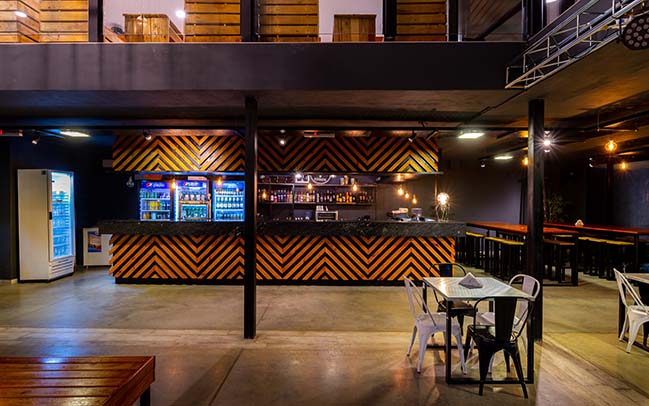 Agostina Gennaro designs a bar in the city of Cruz del Eje