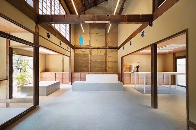Blue Bottle Coffee Kyoto Cafe by Schemata Architects