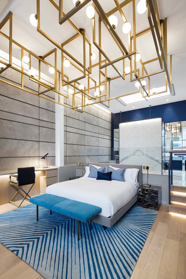 Sid Lee Architecture completed the Extreme WOW Suites at the Hotel W Montreal
