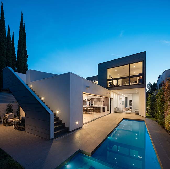 Croft Residence in West Hollywood by AUX Architecture