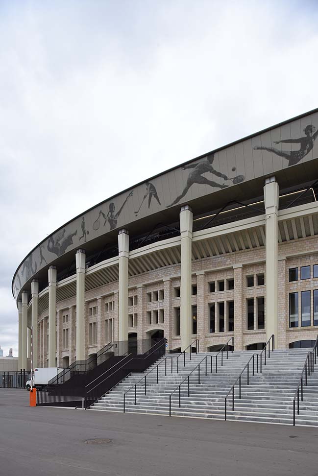 Luzhniki Stadium refurbishment by SPEECH