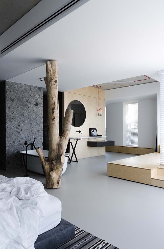 Soft Loft in Moldova by Line architects