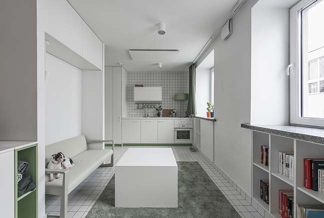 Micro Apartments in Vilnius by HEIMA Architects