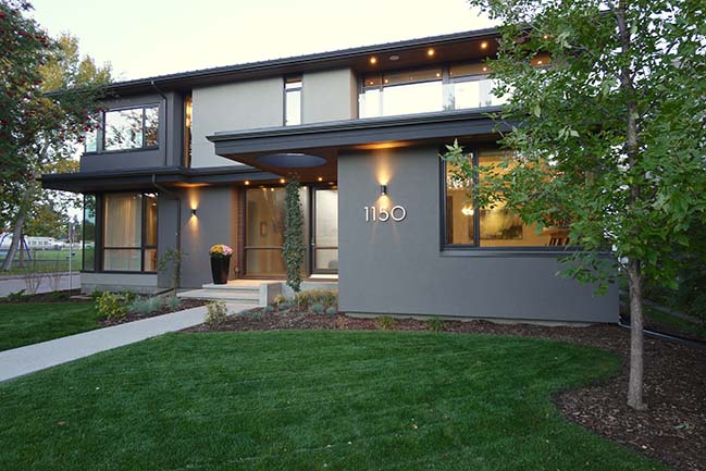 Rosedale House in Calgary by Alloy Homes Incorporated