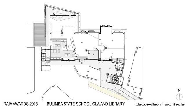 Bulimba State School Library and Classroom Building by Biscoe Wilson Architects