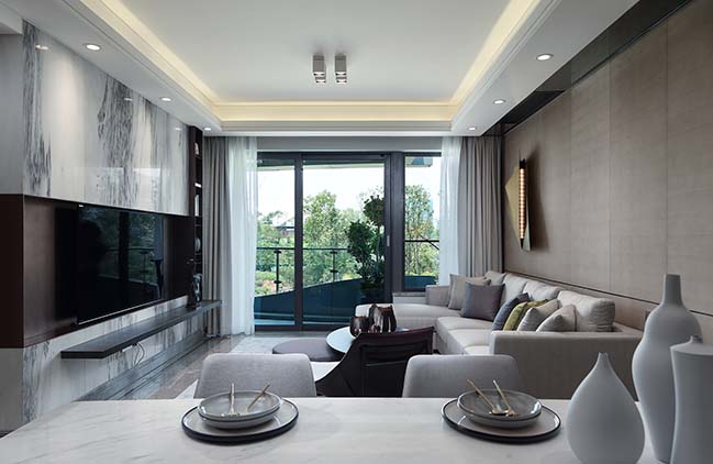 Two luxury homes in Chengdu by Qianxun Design