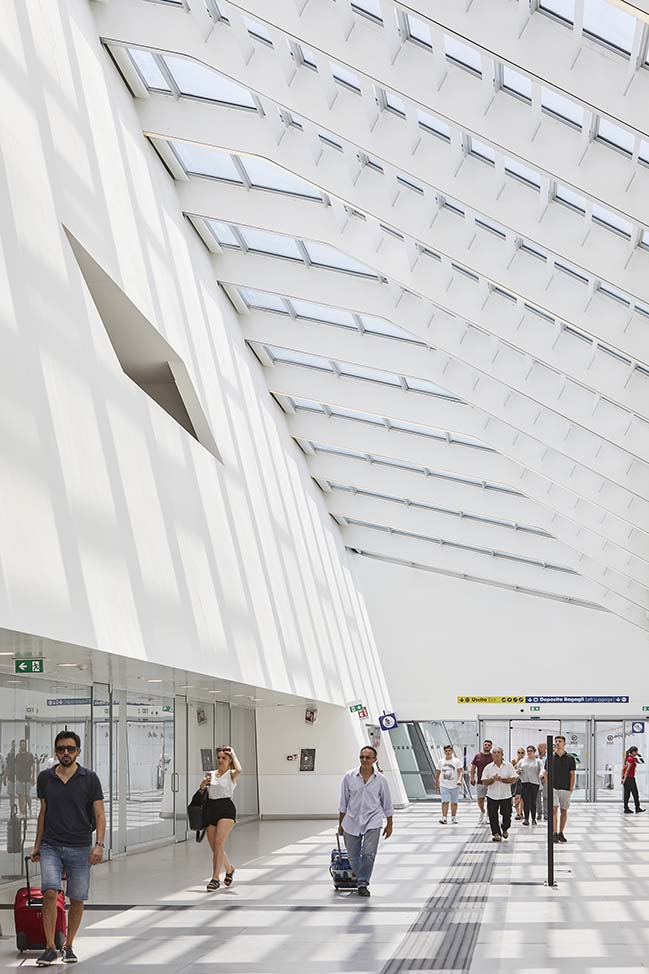 Napoli Afragola high-speed railway station photographed by Hufton+Crow