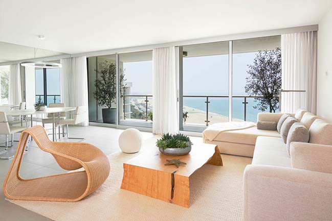 Ocean Avenue Penthouse by Sarah Barnard Design