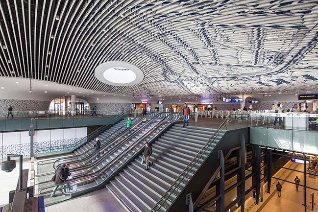 New Delft City Hall and Train Station by Mecanoo