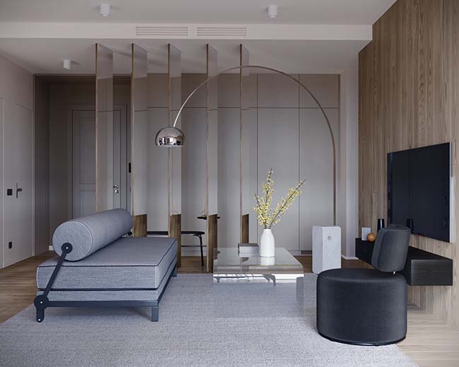 Friend Apartment II in Moscow by Zrobym Architects
