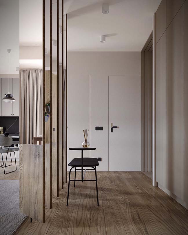 Friend Apartment II in Moscow by Zrobym Architects