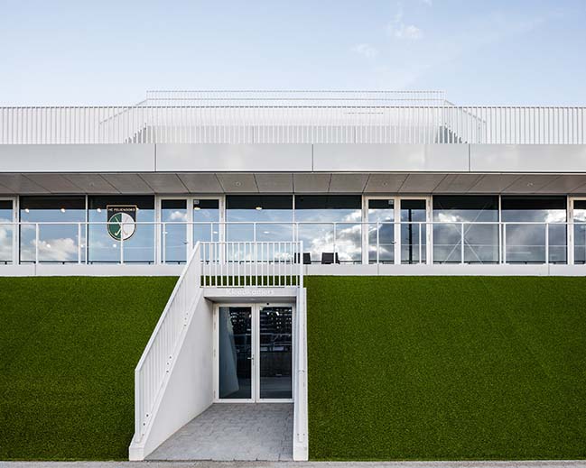 Club House Varkenoord by NL Architects