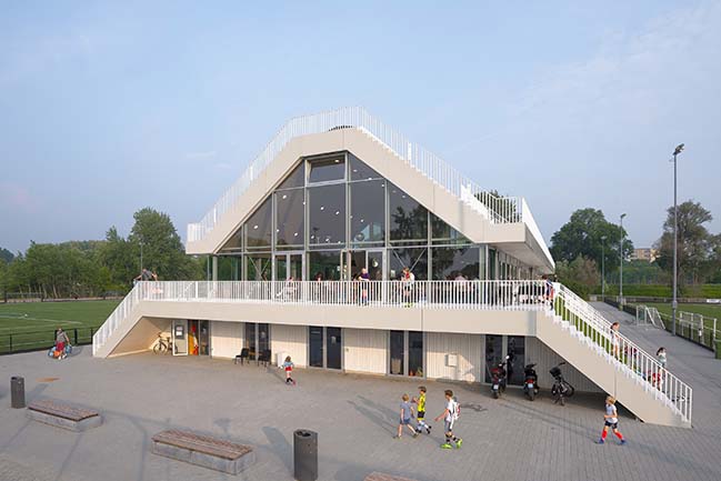 Club House Varkenoord by NL Architects