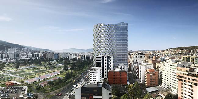 IQON - The tallest building in Quito by Bjarke Ingels Group