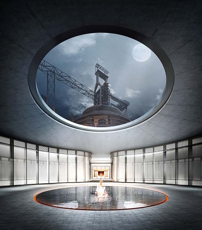 Transformed Void - The Museum of Regeneration of Shougang No. 3 Blast Furnaces by CCTN Design