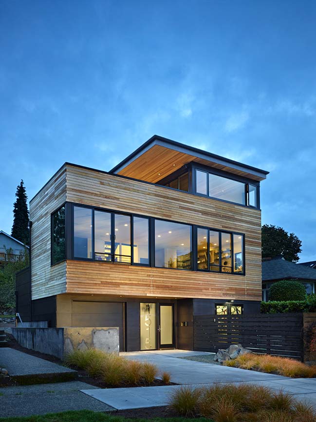 Cycle House in Seattle by chadbourne + doss architects