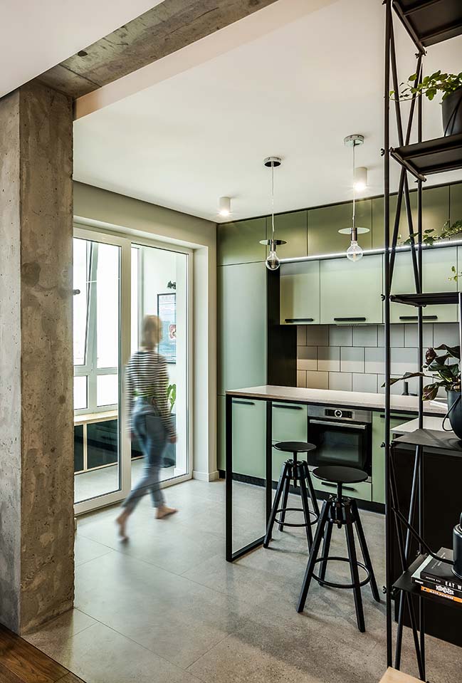 Modern apartment for a Cinema Fan by BohoStudio