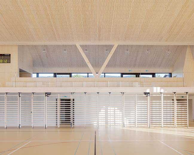 Le Vaud Polyvalent Hall by LOCALARCHITECTURE