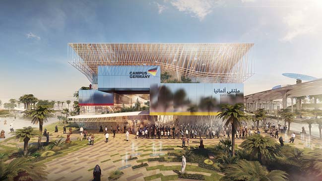 German Pavilion Expo 2020 Dubai by LAVA