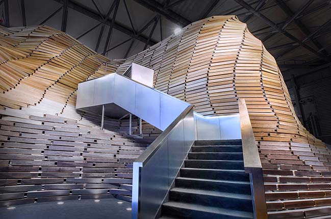 TREESSUN Floor Exhibition Hall Design by TOWOdesign