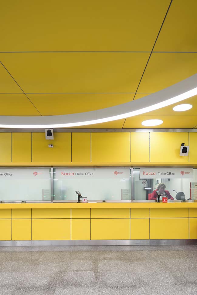 Solntsevo Metro station in Moscow by Nefa Architects