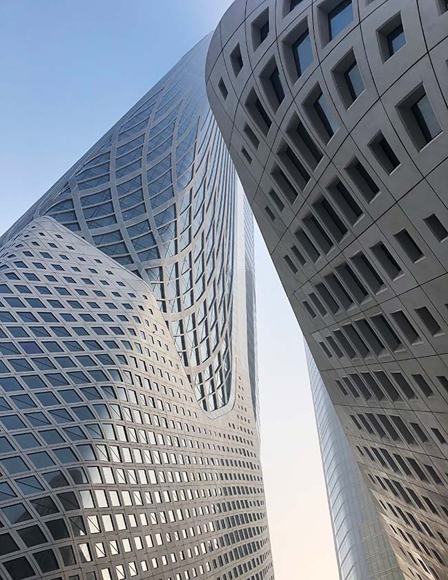 Nanjing International Youth Cultural Centre by Zaha Hadid Architects