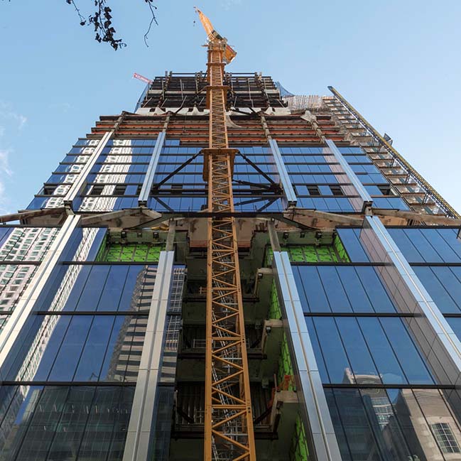 Foster + Partners' 425 Park Avenue tops out