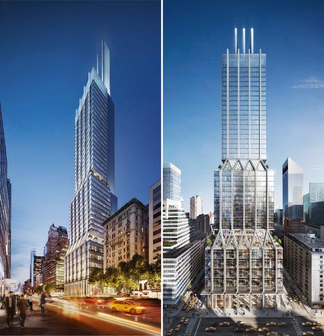 Foster + Partners' 425 Park Avenue tops out