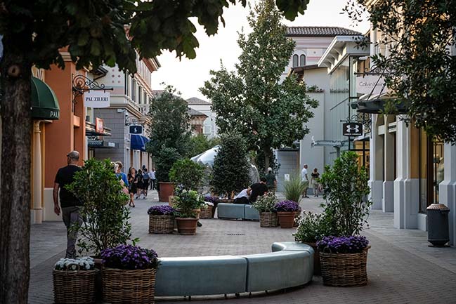 Vudafieri-Saverino Partners redesigns the new Mainstreet of Fidenza Village