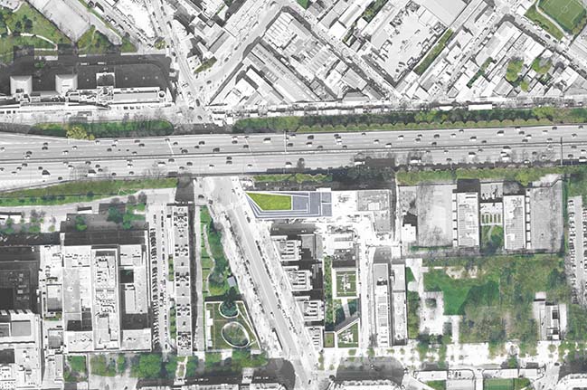 Mix of commercial activities Binet - Paris XVIII by ECDM Architectes