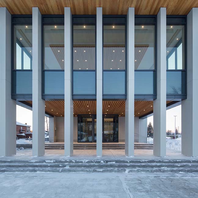 Rigaud City Hall by Affleck de la Riva Architects