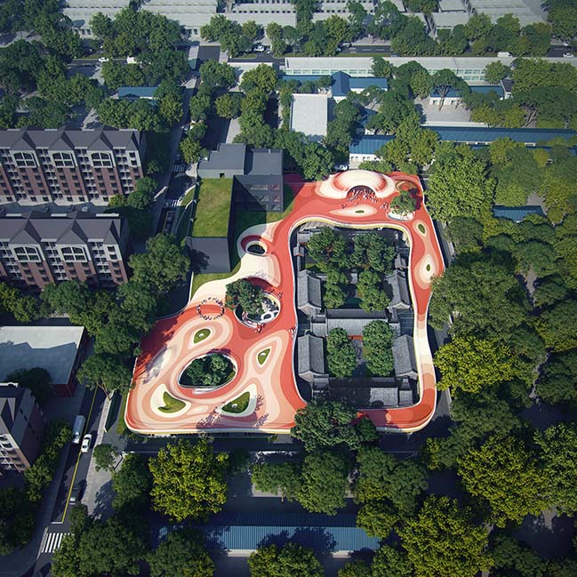 Courtyard Kindergarten in Beijing by MAD Architects