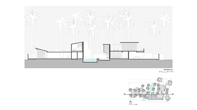 Villa in the Palms by Abraham John Architects