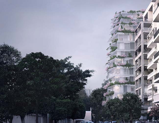 Midori - Tree Building in Beirut by Paul Kaloustian Architect