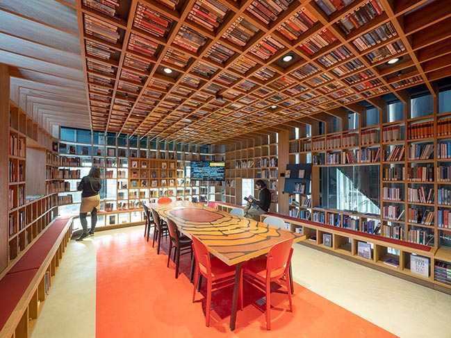 Mecanoo completed interior design for the LocHal Library
