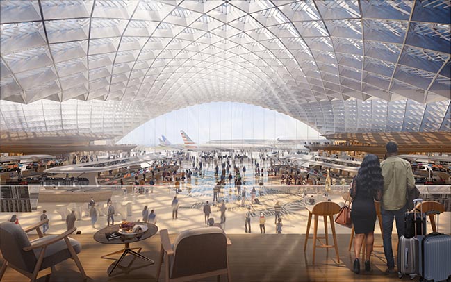 Designs for Chicago's O'Hare Global Terminal go to public vote