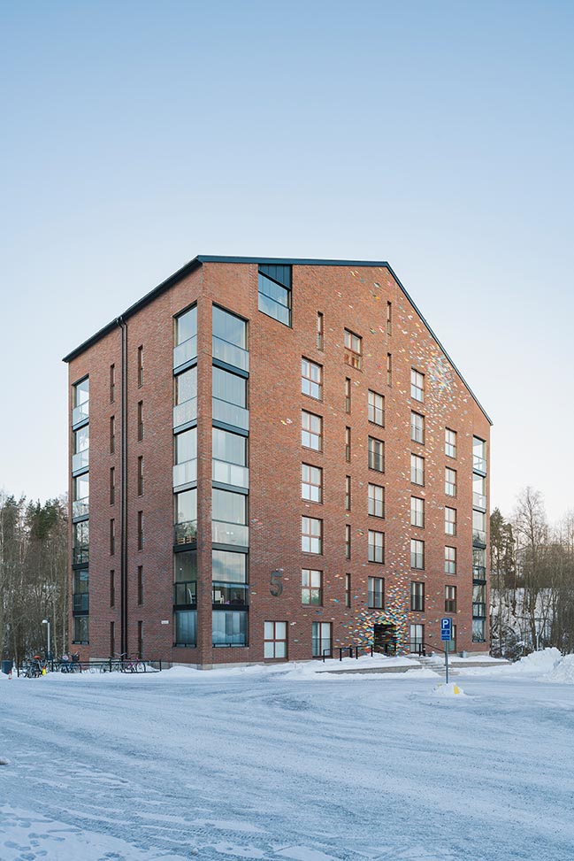 Albertinpiha housing in Jyväskylä by JKMM Architects