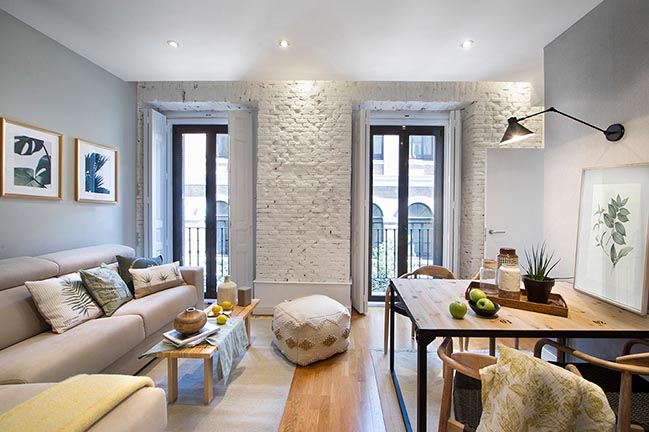 Egue y Seta designs three rental apartments in Madrid