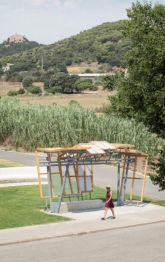Palafolls Bus Stop by MIAS Architects