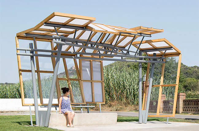 Palafolls Bus Stop by MIAS Architects