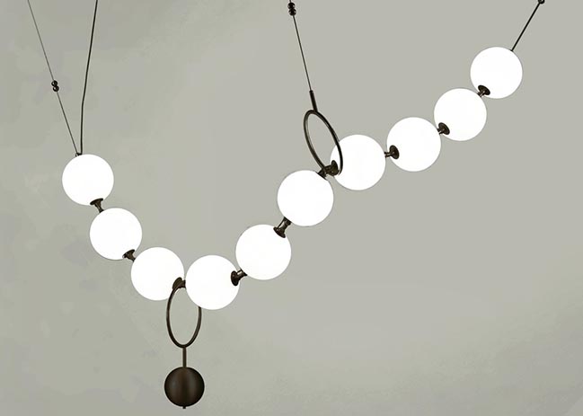Larose Guyon unveil a unique luminaire fusion of jewellery and light