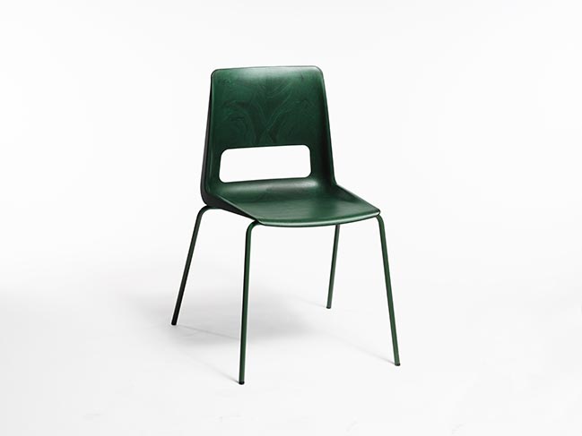 Snøhetta presents S-1500: A chair made from recycled plastic