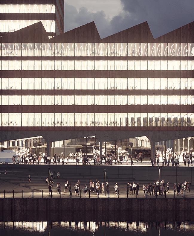 COBE designs 77,000 m2 mixed-use building in Bremen