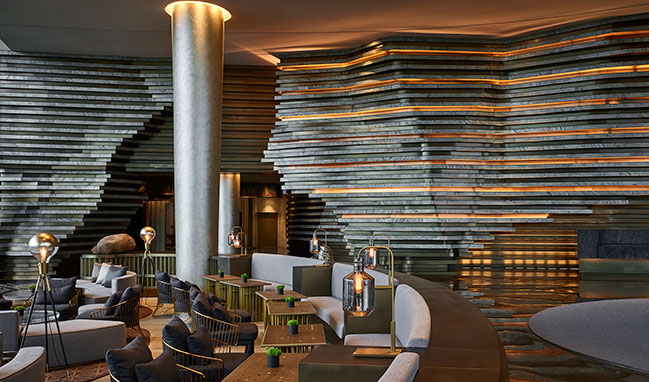 Interior design of InterContinental Shanghai Wonderland Hotel by CCD / Cheng Chung Design (HK)